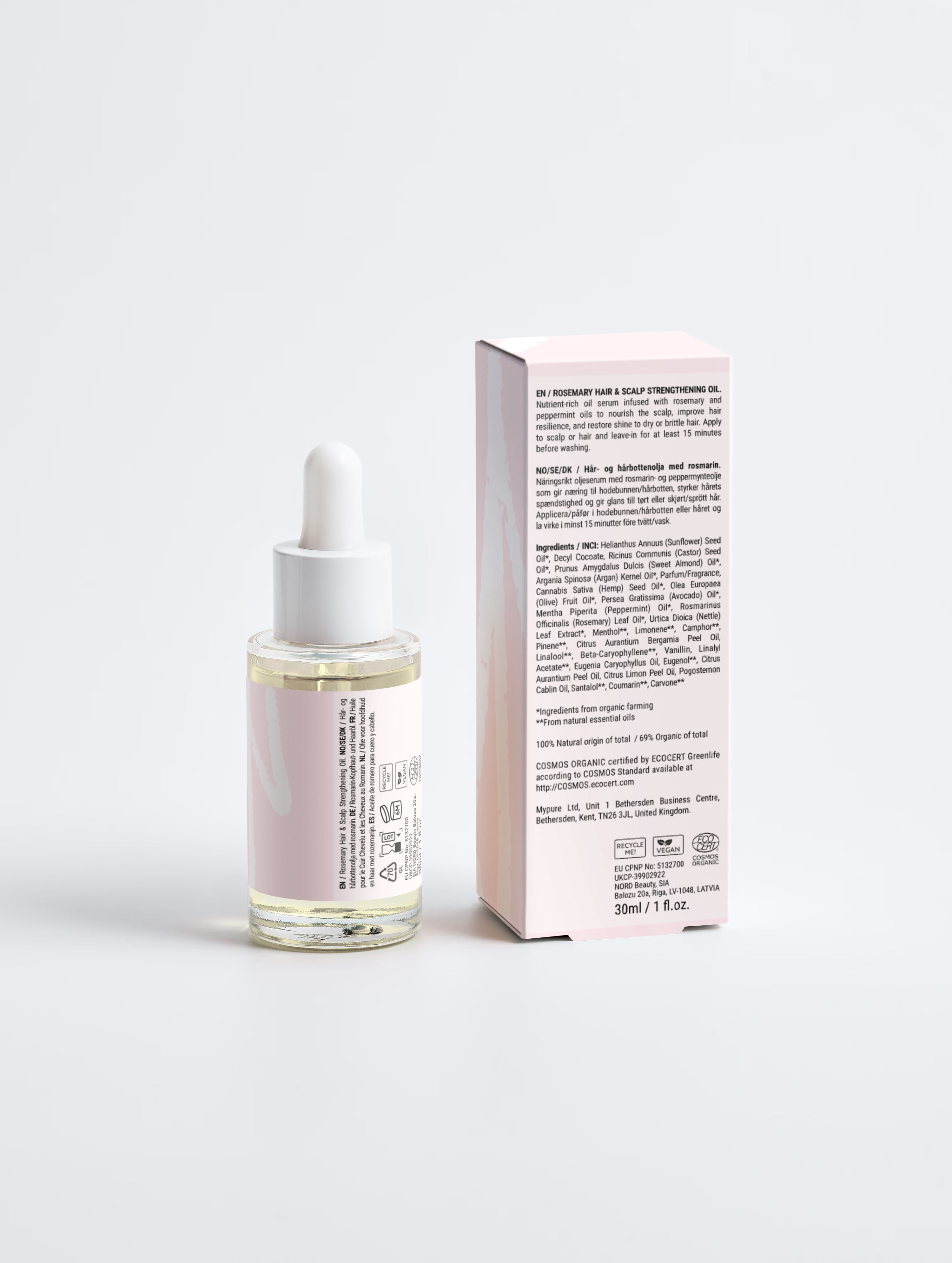 Rosemary Hair & Scalp Strengthening Oil